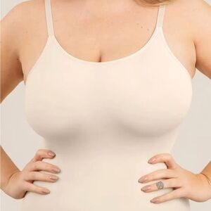 2X Shapermint Cream Shapewear Camisole